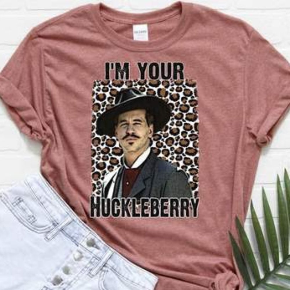 IM YOUR HUCKLEBERRY Handmade Graphic Tee - Picture 5 of 5